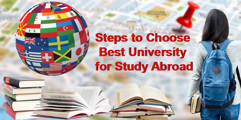 Steps to Choose Best University for Study Abroad